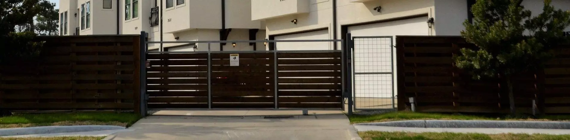 Commercial vs residential security gates